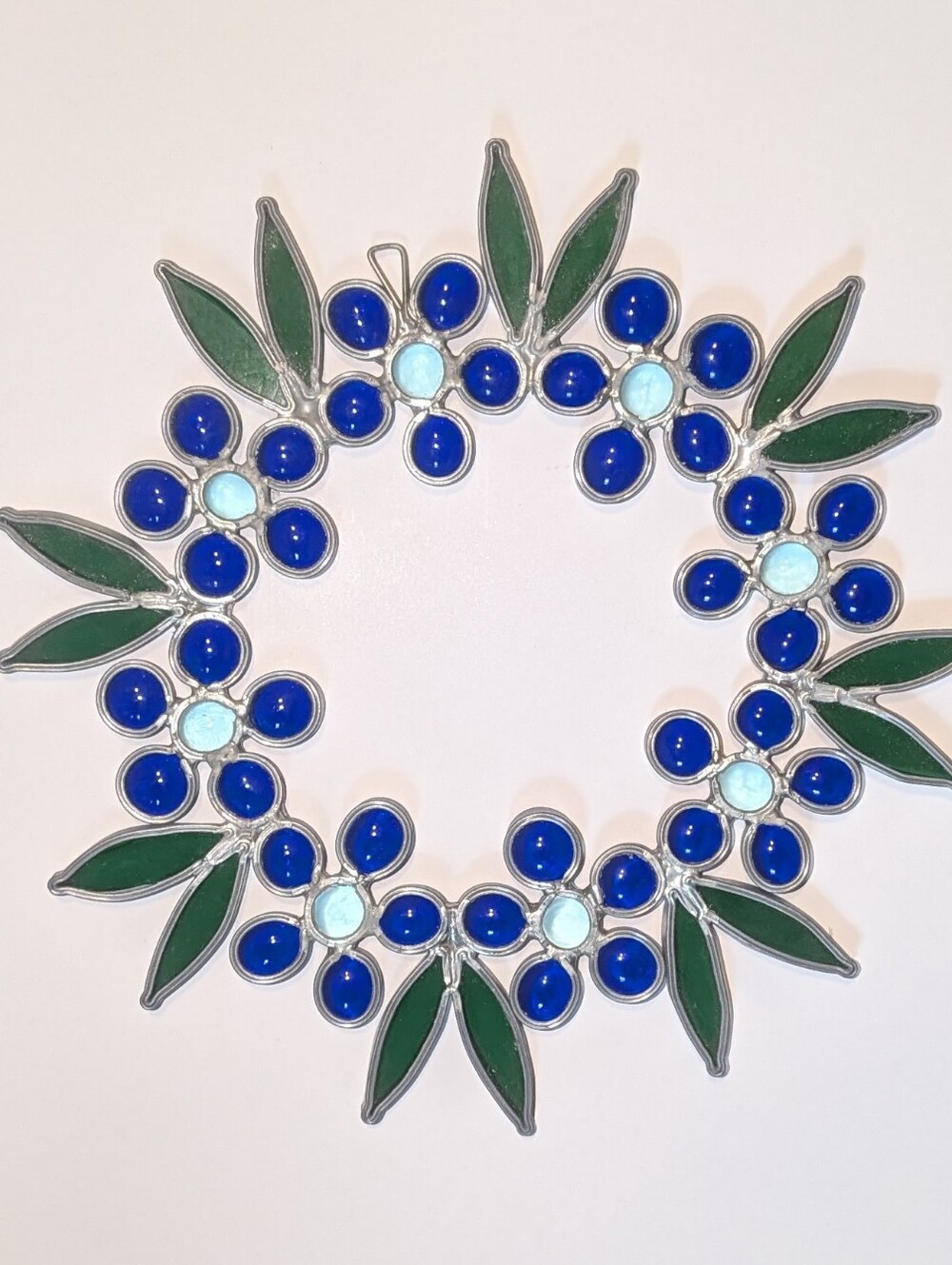 (2) Stained Glass Wreaths